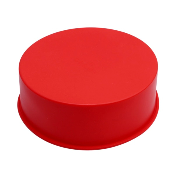 Pyöreä silikonimuotti 8 muotin muoto leivontamuotteja Fondant-jälkiruoka Satunnainen väri Yksi koko Random color One Size