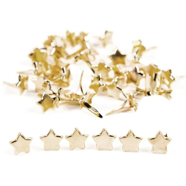 100 stk. Mini Brads Hoved Split Pins 0,39x0,51 tommer til DIY Scrapbooking