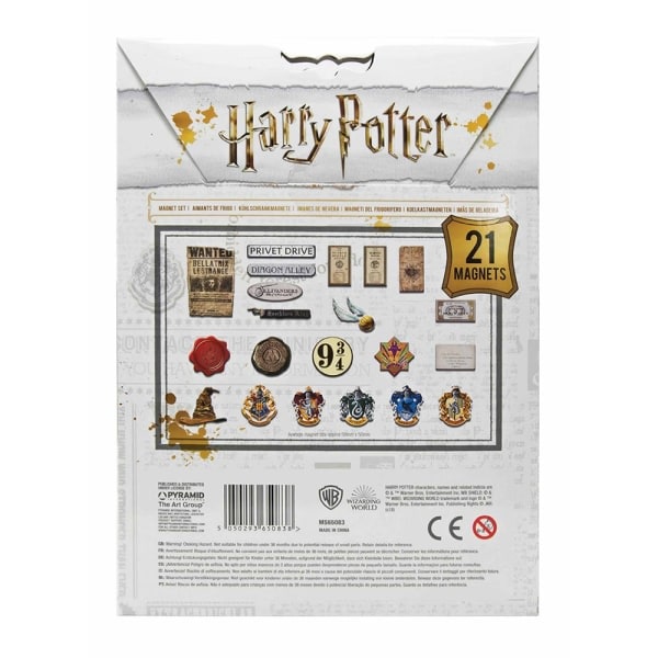 Harry Potter Magnetsett En one size kan variere Kan variere One Size