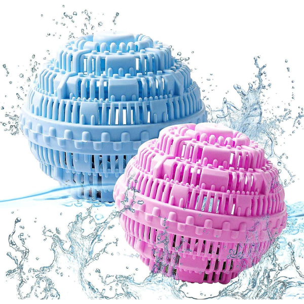 Tvättbollar, återanvändbar miljøvennlig vaskebolle, naturlig klädsel, antibakteriell og holdbar, miljøvennlig vaskebolle