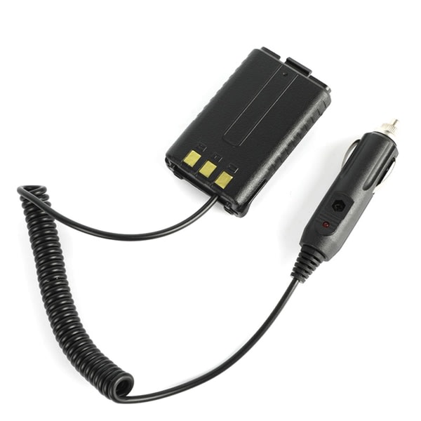 Billadapter for Walkie Talkie Baofeng UV-5R 5RA 5RB 5RE Radio Batteri Eliminator