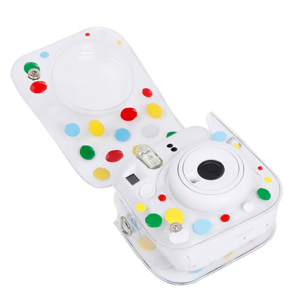 För Instax Mini 12/11 Polaroid Instant Camera Case PVC Trave Pr Transparent 1 Transparent 1