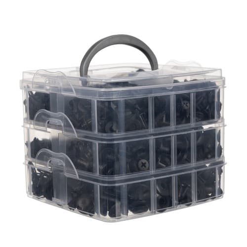 Plastklämmor för bil / Clips - 620 delar 1050