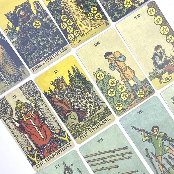Grenseløs design Tarot-kort skjebne spådom familiefest brettspill A1 one size A1 one size