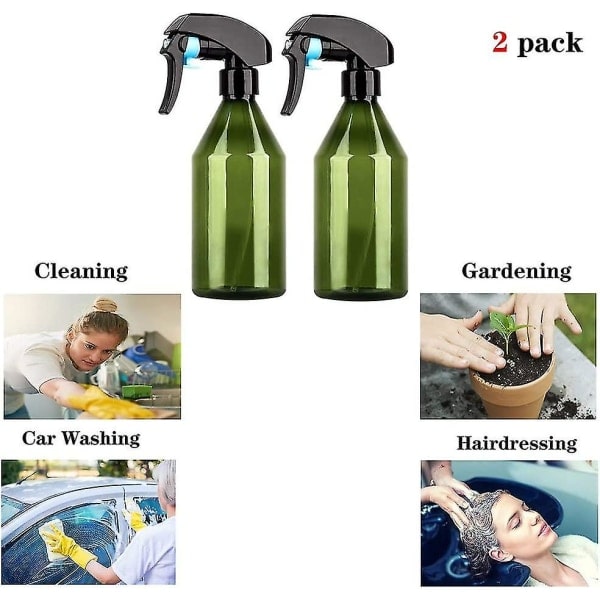 300 ml tom sprayflaska. Heilwiy set med 2 tomma plastpump sprayflaskor