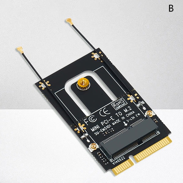 M.2 NGFF Till Mini PCI-E Trådløs WIFI-kompatibel-Bluetooth-modul B