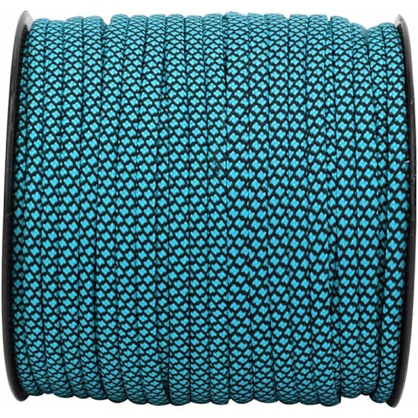 Paracord Camping Reb, 7 Kerne Tyk Paracord Redningsreb til Opsætning af Telte, 50m 4mm Camping Reb