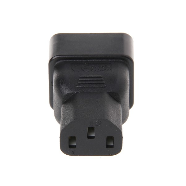 IEC 320 C20 3-stiftshane till C13 3-stiftshonkontakt Power
