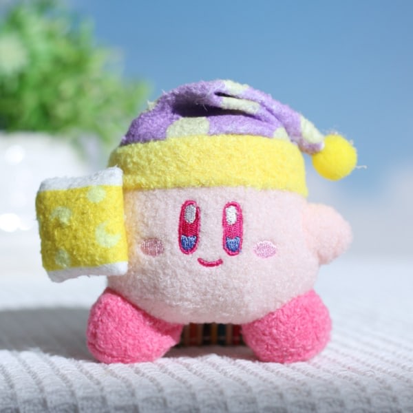 e Anime Star Kirby Plyschhänge Tecknad Kawaii Soft Stuffed To A4