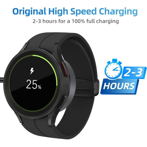 Type-C Latausjohdon Telakka Langaton Latausasema Älykellolisävarusteet Galaxy Watch5/5 Pro/4/3/Active 1/2:lle