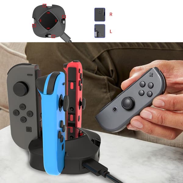 Etui Gaming tilbehør Reiseveske Switch etui Deksel Kompakt kvalitetsmateriale laget for OLED Grå