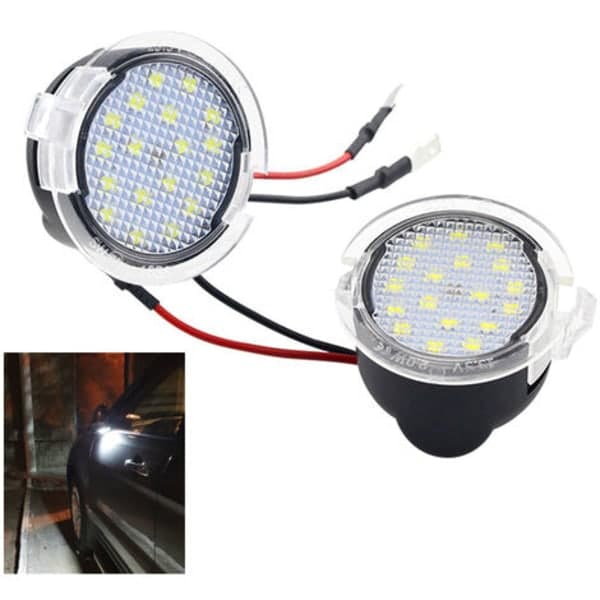 2 stk 18 LED under spejl lys til Ford Mondeo S-Max EDGE Explorer F-150, model: 32