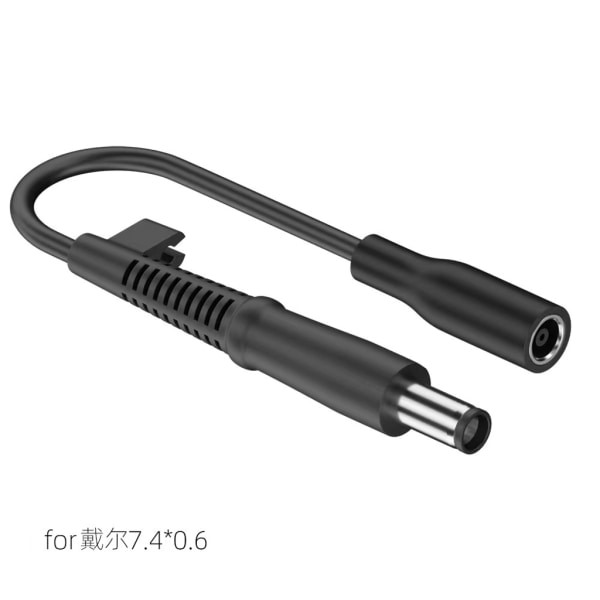 DC-strömanslutningskabel 6,0x3,7 hona till DC 5525 7406 4506 5521 4017 Jack Plug Laddningsomvandlare för bärbar dator null - 1