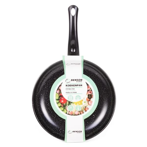 Stekepanne 28 cm marmor non-stick