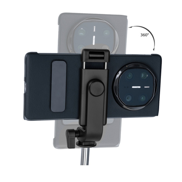 Selfie Stick - iPhone/Android - Bluetooth Black Svart