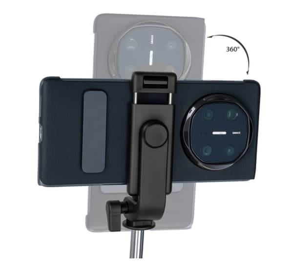 Selfie-tikku - iPhone/Android - Bluetooth Black Svart