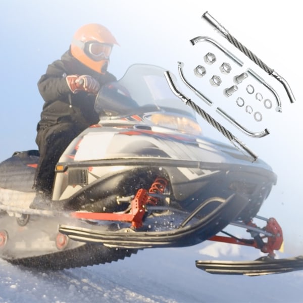 Isbryter-reverssett for snøscootere - Isbrytermaskin-spiss-skrape