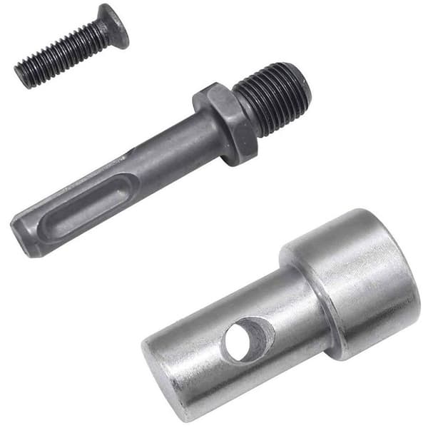 Borrbitsadapter, gängadapter, 1/2\" nyckellös chuck, M13 x 15mm runt skaft
