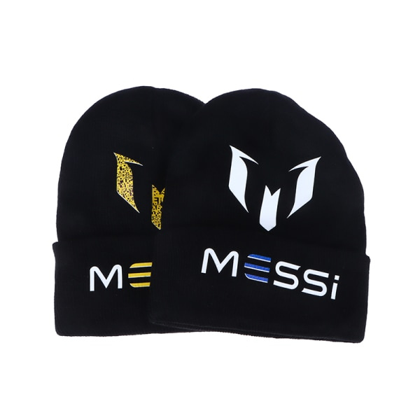 Messis fotbollsmössa Bonnet Stickad hatt Herr Dam Mode Unisex WC onesize
