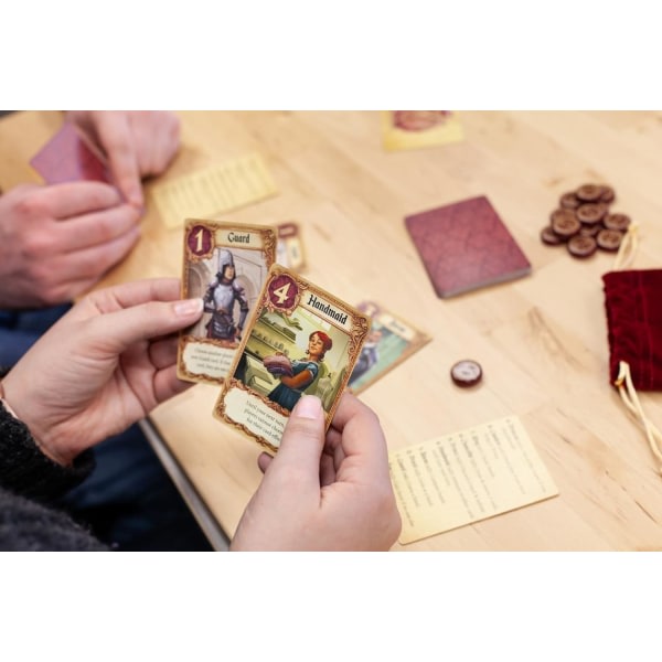 Kärleksbrev kortspel | Klassiskt renässansstrategiavdrag och elimineringsspel för vuxna och barn i åldern 10+ Spelare Genomsnittlig speltid 20 minuter