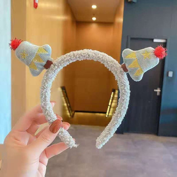 Jul Hårband Huvudbonad Xmas Plysch Huvudbonad Ren Myra A3 one size A3 one size