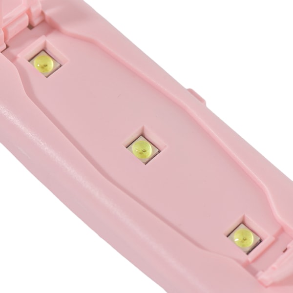 6W Mini UV LED-lampa USB Charging Gel Polish Curing hine Nail Dr Pink One Size Pink One Size