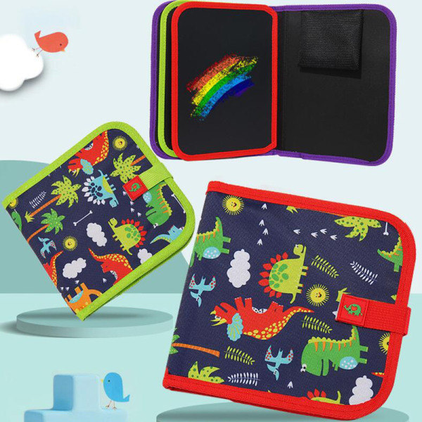 Småbarn raderbar Doodle Book Återanvändbara ritblock Färgläggning Do A16