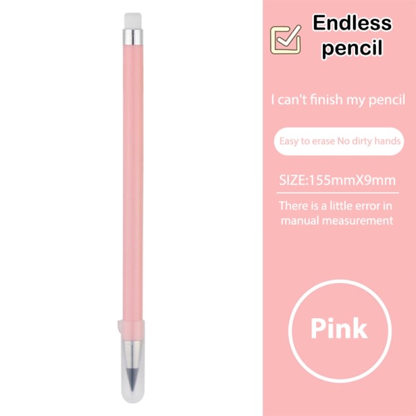 Ny teknik Obegränsad skrivpenna Ingen bläckpenna Magic penna Rosa onesize Pink onesize