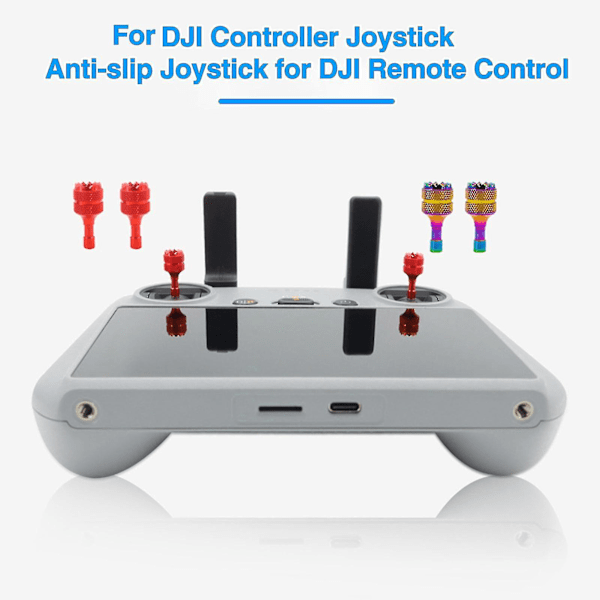Sensitive Control Joysticks for DJI Mini 4 Pro, Mini 3 Pro - Flerfarget RC Tilbehør