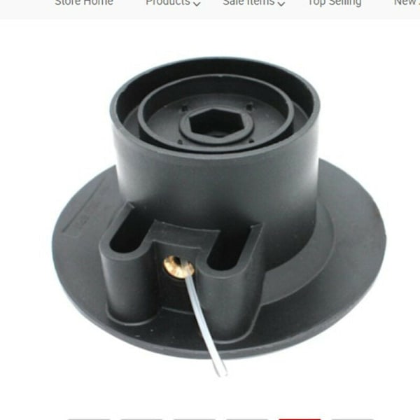 Trimmerhoved til Stihl FS38 FS40 FS45 FS50 FSE60 FSE71 FSE81 TE600 TE700 TE1000 Auto Cut C5-2 4006 710 2105, Én Stykke, Sort,..