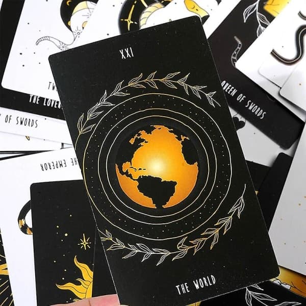 12*7 cm Uusi Kuu Tarot-korttipeli