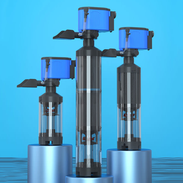 Fisktankfilter System Vattenpump Akvarium Bajs Sugseparator Avlägsnare Rengöring Toalett EU L