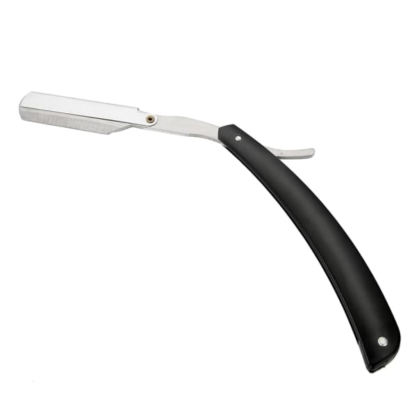 Barber Razor Rakblad Rustfrit Stål Salon Foldbar Skægtrimmer