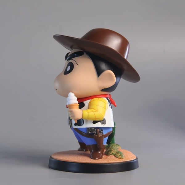 e Tecknad Crayon Shin-chan COS Dick Cowboy Toys Woody Buzz Ligh A3 en one size A3 one size