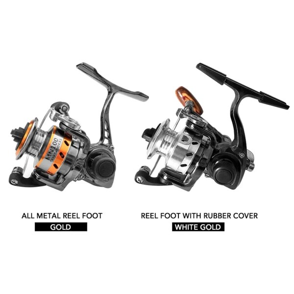 3BB 4,3:1 Mini Spinrulle Super Let Full Metal, Ferskvands-Saltvands Karpefiskerulle