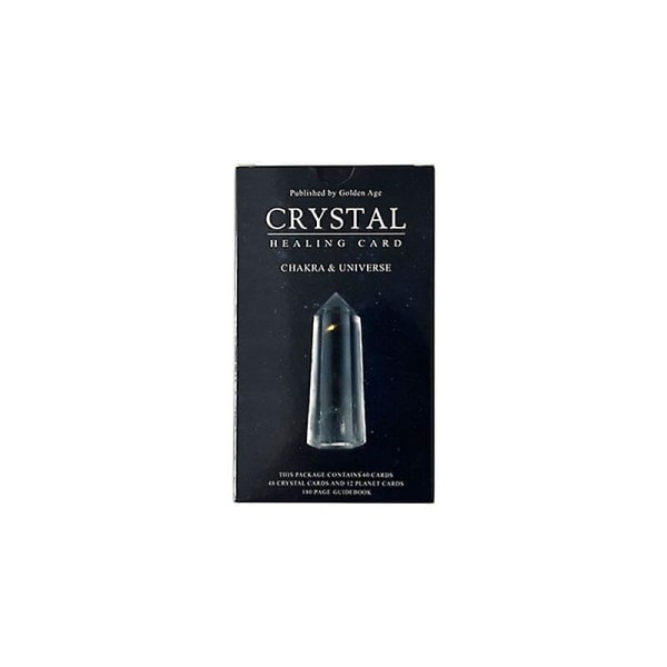 12x7 cm Planet Crystal Energy Oracle-kortstokk