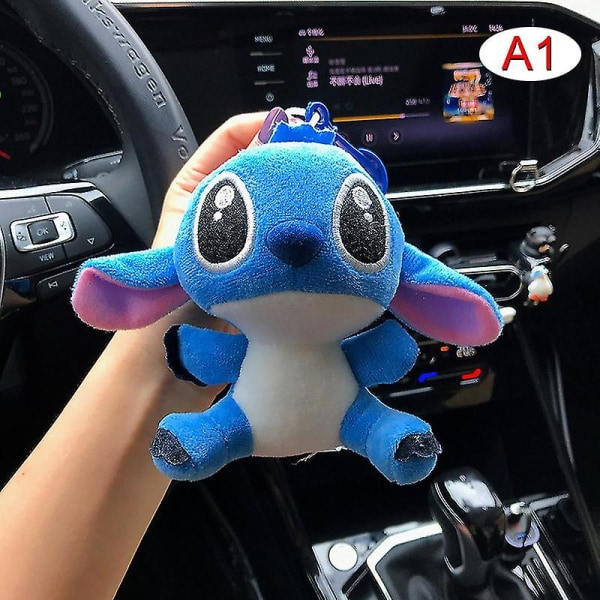 1 kpl Sullivan Stitch Mr.q Avainrengas Spongebob Patrick Yliopisto Pehmolelu