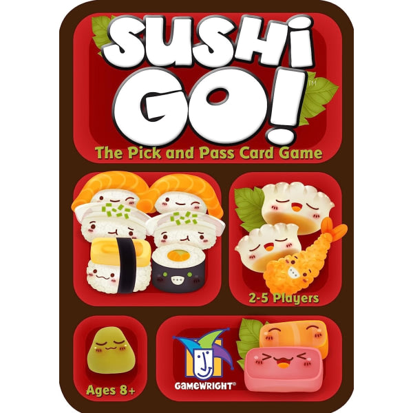 Spelförfattare | Sushi Go-spel | Kortspel | Åldrar 8+ | 2-5 spelare | 15 minuters speltid