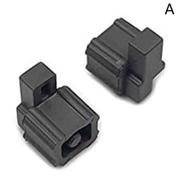 Metall Venstre Høyre Slider Spenne Lås Sperrefeste for Nintendo Black A Black A