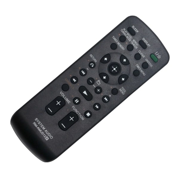 Ny RM-AMU012 udskiftningsfjernbetjening passer til Sony Mini Hi-Fi Component System LBT-DJ2I HCD-DJ2I SS-WG2I SS-DJ2I