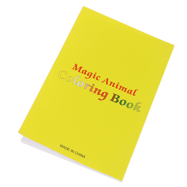 Magic målarbok Roliga magic tricks Närbild Magic bok Magi Gul en one size Yellow one size