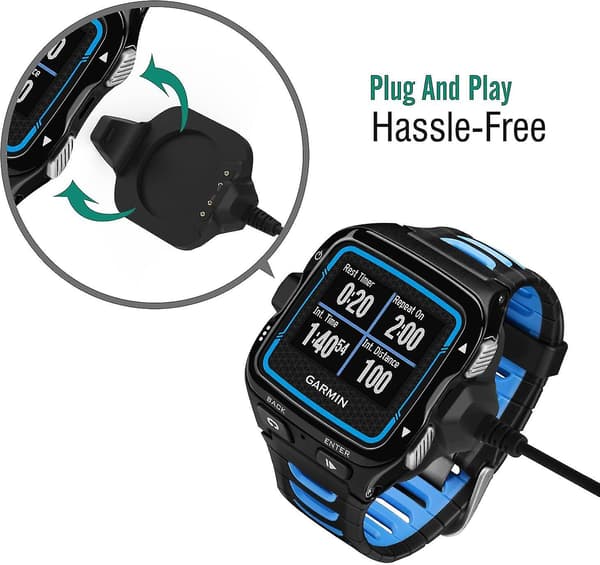 Garmin Forerunner 920XT Ladestasjon med 1m USB-kabel