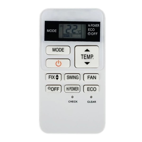 Universal AC Fjärrkontroll Reparationsdel för RAS-07BKV-E RAS-077SKV-E6