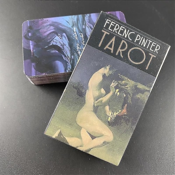 Ferenc Pinter Tarotkort Nytt Tarotkortstarotkortlek Kortspel Festbord Brädspelskortdäck Spådomssägande Oracle-kort78st Tt175