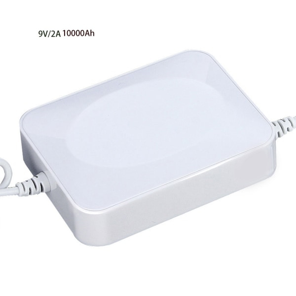 Bærbar UPS-batteribackup for kamera, mobiltelefon 9V/2A Nødstrømbank 10000mAh UPS-batteribackup