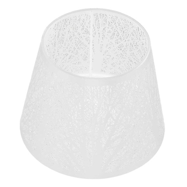 Lampskärm Tree Shadow för E27-lampa, vit, 19 x 15 cm