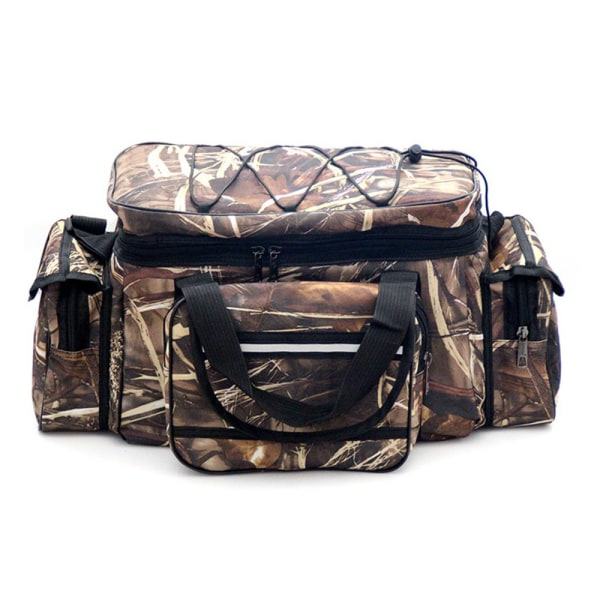 Utendørsfiske oppbevaringsveske fiskeveske messenger bag