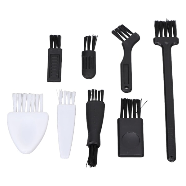 TIMH 8 stk Elektrisk Rakapparat Rengøringsbørste Razor Cleaner Brush Set til Husholdningsapparater Computertilbehør