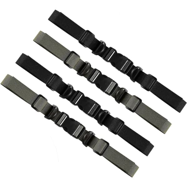 4-pack Ryggsäck Bröstrem Justerbar Bröstbälte Vandring
