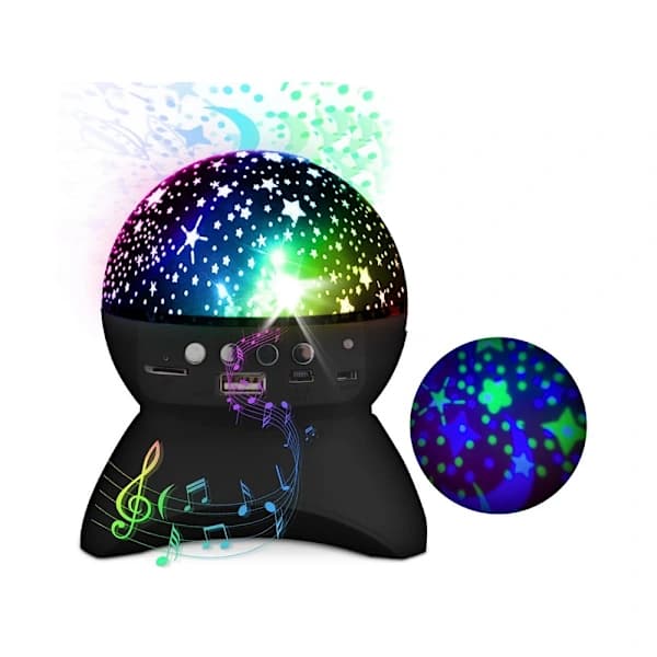 Star projector night light star led speaker bluetooth usb projector